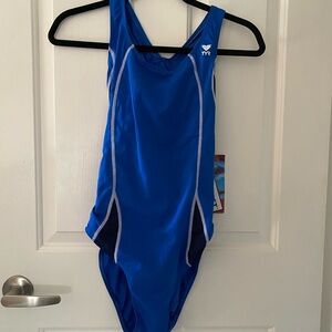 TYR Royal Blue One Piece swimsuit